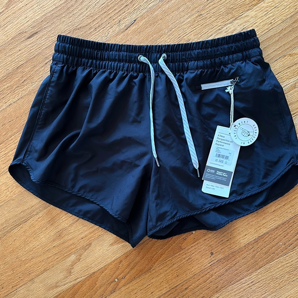 Vuori Black Athletic Shorts